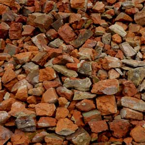 Crushed bricks in Melbourne